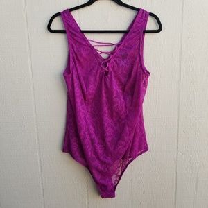 💎HOST PICK💎 NWT Torrid Lace Up Bodysuit